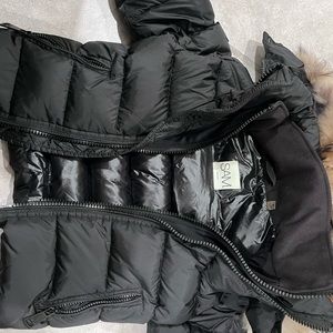 SAM. Winter coat fox fur collar (removable) size 6